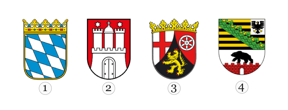 Welches Wappen gehört zum Bundesland Sachsen-Anhalt?